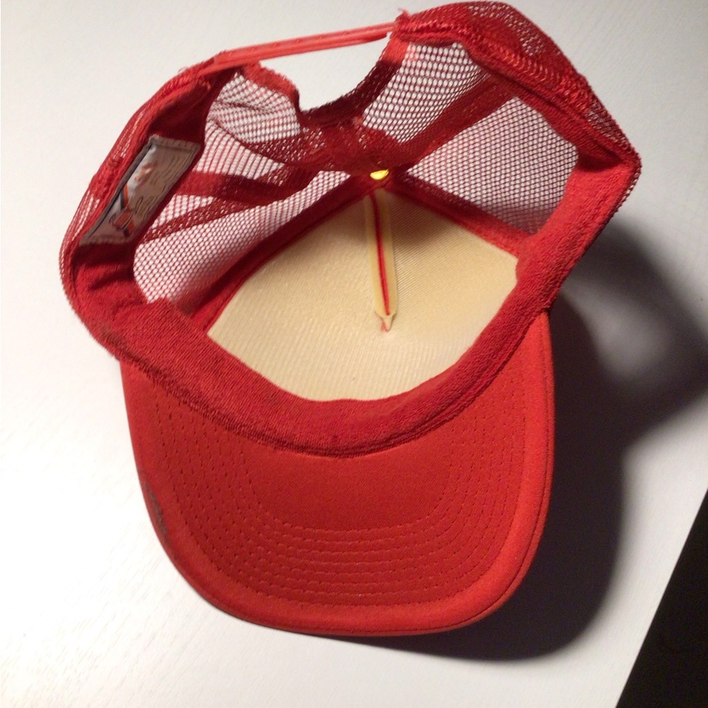 Volcom Red Trucker Hat - Picture 9 of 9